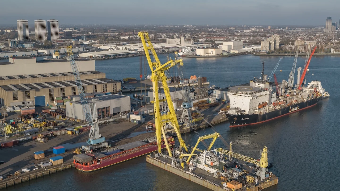 Rotterdam Port, Netherlands