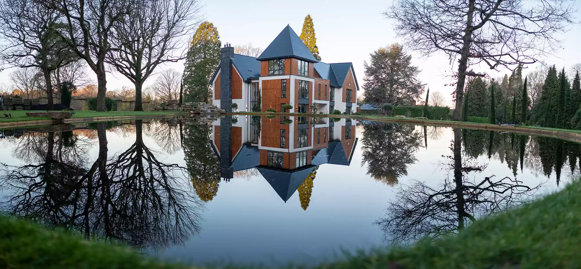 The Cannons, West Sussex, property photographed by Solent Sky Services